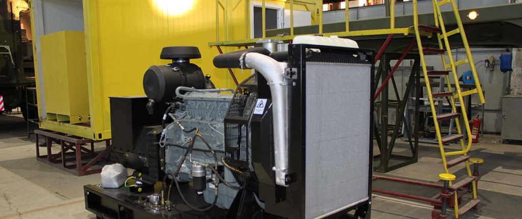фото дизель-генератор 160 кВт - АД 160-Т400-1Р на базе двигателя Deutz перед установкой в контейнер