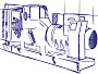 ДЭС (ДГУ) ЭТРО АД1450-Т400 6300В изготовлены с двигателем MTU 12V4000G63 от российского производителя АО «Электроагрегат» Дизель-генератор ЭТРО в Сызрани АД1450-Т400 с двигателем MTU 12V4000G63 от российского производителя